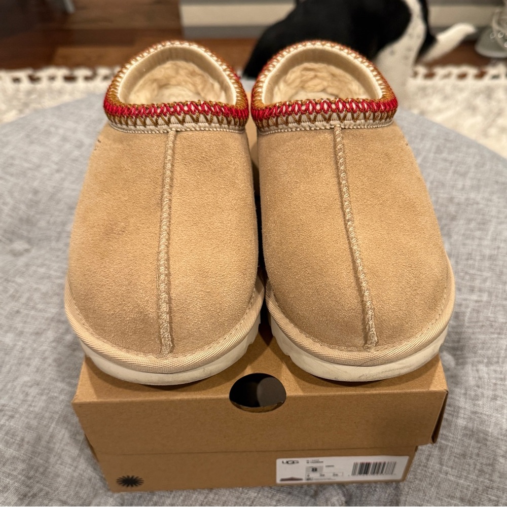 Ugg Tasmin slipper.  Women’s size 8.  Color sand.